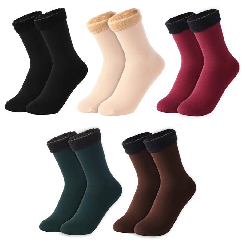 Meias Térmicas Pluffy [Compre 3 Pares Leve 5] Promoção de Inverno